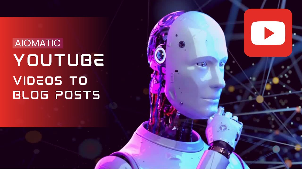 Aiomatic New Feature: YouTube Video to Blog Post [Using Video Captions/Subtitles]
